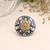 Multi color dual tone oxidised rings everyday fashion style