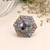 Multi color dual tone oxidised rings designer appeal
