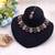 Maroon color traditional kundan jewellery set