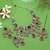 Multi color traditional ethnic kundan jewellery set