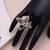 Multi color dual tone oxidised rings designer appeal