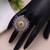 Rani color dual tone oxidised rings traditional appeal