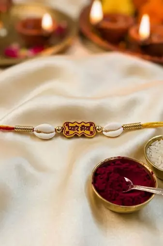 12 pieces combo multi color designer thread rakhis
