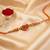 12 pieces combo multi color thread & bead designer rakhis