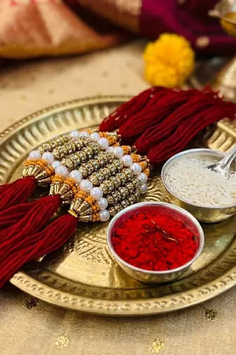 12 pieces combo multi color traditional designer rakhis