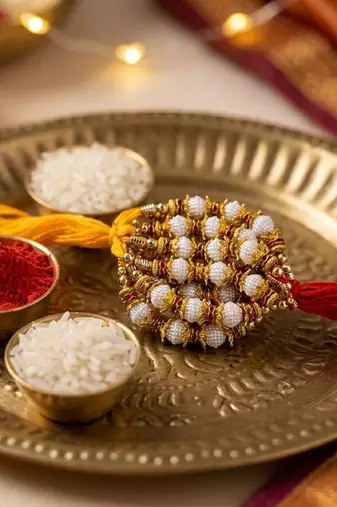 12 pieces combo multi color handmade thread rakhis
