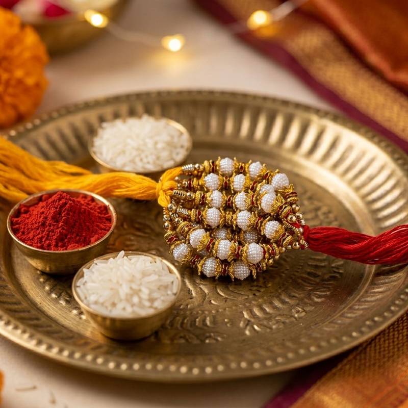 12 pieces combo multi color handmade thread rakhis