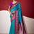 sky blue soft silk blend with rich woven borders sarees