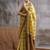 mustard modal cotton blend casual wear saree
