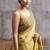 mustard modal cotton blend casual wear saree