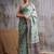 powder blue modal cotton blend casual wear saree