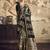 Black satin dual tone handloom weaving  festival wear saree
