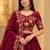 Silk Heavy Embroidered Work Lehenga Choli and Dupatta Ready To Wear 