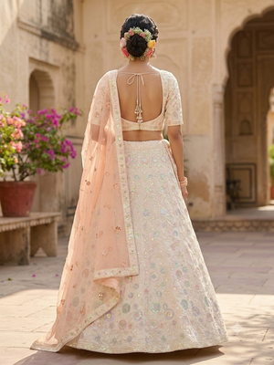 designer party wear lehenga chunni choli 3