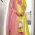 Yellow silk cotton embroidered patch work ethnic kurta set with dupatta