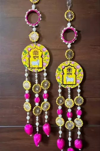Handmade Wall Hanging | Tassel Door and Home Decorative Hanging (Pack of 2)