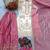 White silk blend embroidered palazzo set