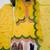 Yellow chanderi embroidered farshi salwar set