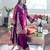 Wine crepe embroidered palazzo set