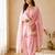 Baby-pink chanderi embroidered farshi salwar set