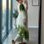 Multicolor georgette embroidered palazzo set