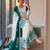Multicolor georgette embroidered palazzo set