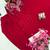 Red crepe embroidered farshi salwar set
