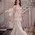 Off-white silk blend embroidered palazzo set
