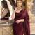 Pure georgette embellished sequinned party wear saree