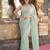 Pure georgette embellished sequinned party wear saree