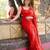 Pure georgette embellished sequinned party wear saree