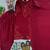 Maroon silk blend embroidered farshi salwar set