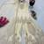 Beige georgette embroidered sharara set