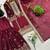 Wine silk blend embroidered sharara set