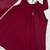 Maroon chanderi embroidered flared gown set