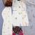 Off-white chanderi embroidered farshi salwar set