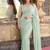 Pure georgette embellished sequinned party wear saree
