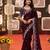 wine jimmy choo embroidered embellished havy work wedding wear saree