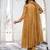 Beige Mul Kurti Suit Set