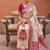 indian cream heavy zari weaving work banarasi silk blend saree