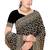 Designer black heavy zari embroidery work georgette saree
