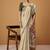 beige soft jamdani cotton blend floral digital printed pallu festive wear saree