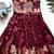 Charming girls frock with intricate floral weaving and a stylish panel design