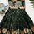 Charming girls frock with intricate floral weaving and a stylish panel design