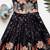 Charming girls frock with intricate floral weaving and a stylish panel design
