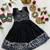 Girls middy dress with  beautifully crafted an elegant printed hem and a stunning printed yoke