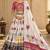 White Mirror Navratri Lehenga Choli With Dupatta