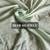 Pastel mint hand block printed mulmul cotton saree with blouse piece
