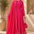 Pink chanderi gotta patti work anarkali suit