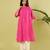 Pink off white handwoven khadi kurta and pant